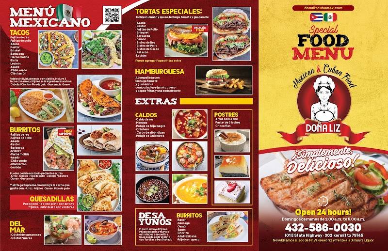 Dona Liz Cuban and Mexican Food